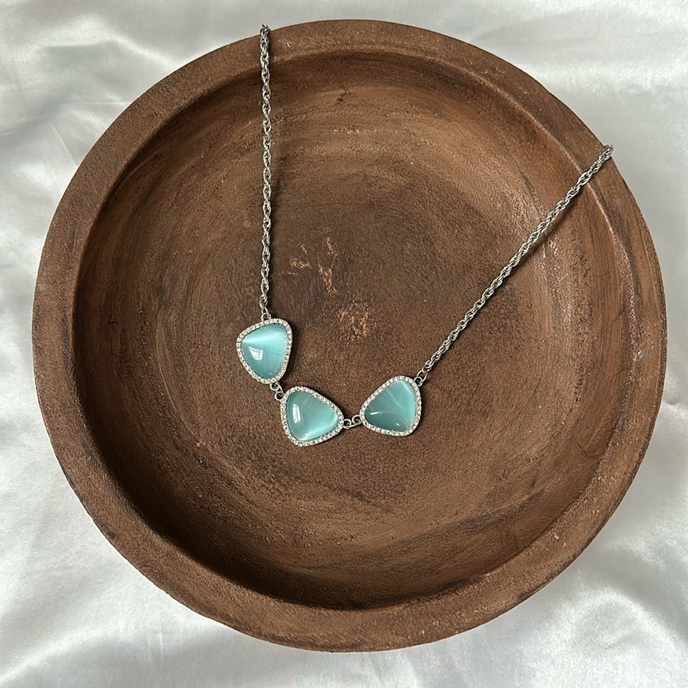 Blue Stone Necklace